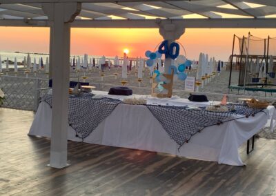 Festa di compleanno in spiaggia